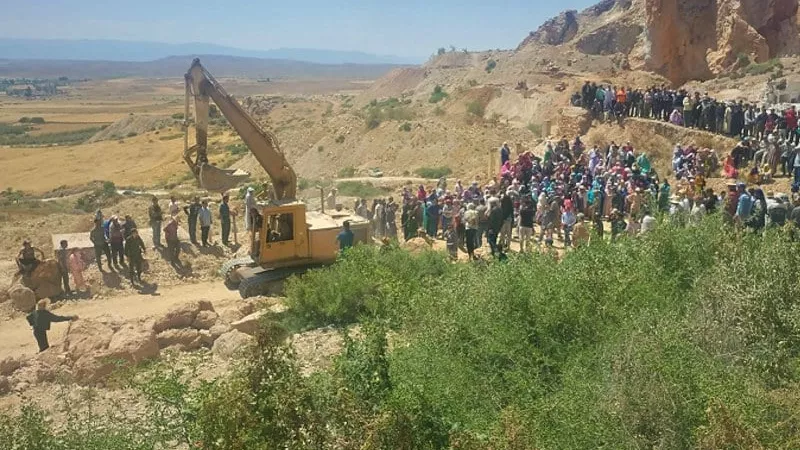 مصرع شخصين جراء انهيار مقلع للرخام في خنيفرة المغربية