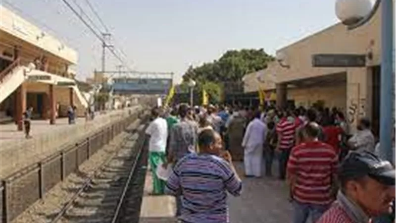 توقف حركة المترو بالخط الأول بسبب عطل بمحطة حلوان