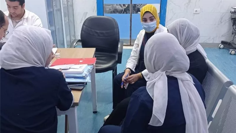 تدريب أطباء صدر الزقازيق على مكافحة العدوى بالعناية المركزة