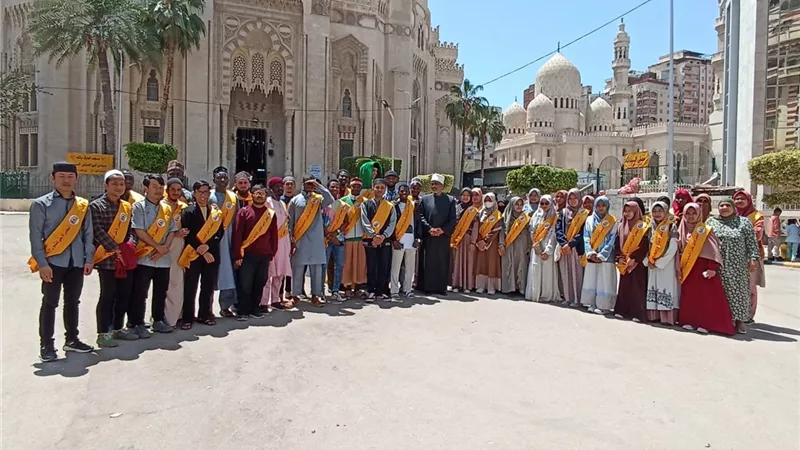 جولة ترفيهية للطلاب الوافدين لمعسكر ابو بكر الصديق بالاسكندرية