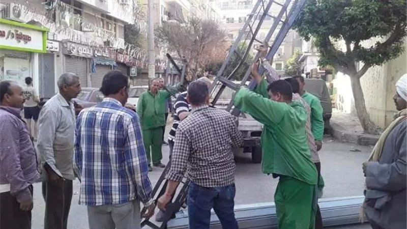 إيقاف أعمال تحويل شقة من سكنى إلى إدارى بحي شمال مدينة المنيا