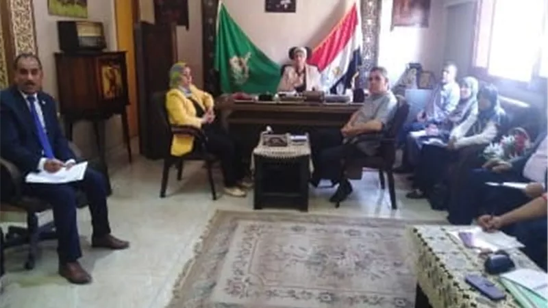 مدير تعليم القليوبية توجه برفع درجة الاستعداد القصوى بالمدارس