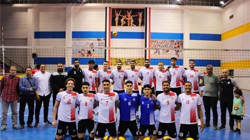 طائرة الزمالك يهزم الأهلي ويتوج ببطولة الجمهورية تحت 19 عامًا