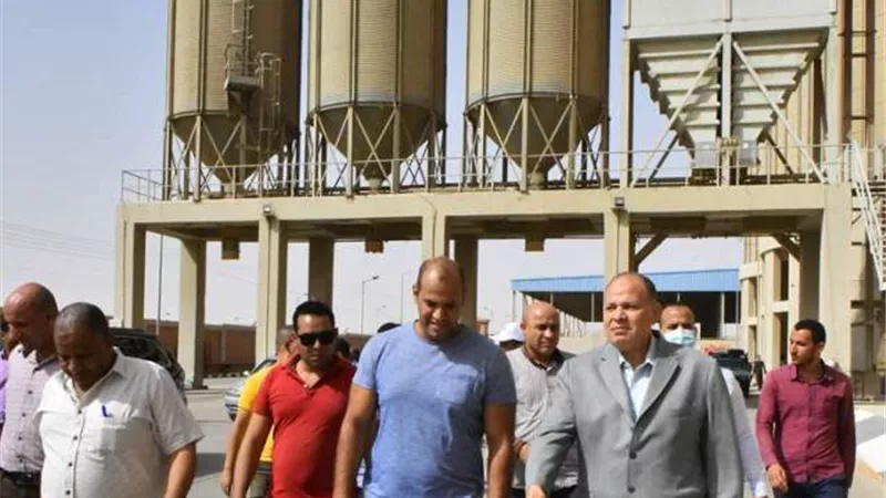 توريد 1136 طن قمح للشون والصوامع بالمراكز وقرى أسيوط