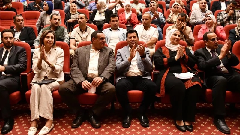 وزير الشباب يفتتح المهرجان الرياضى الأول للجامعات