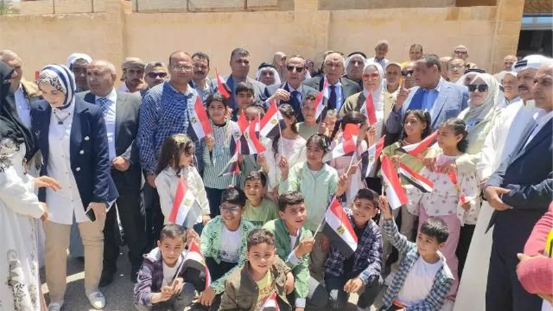 افتتاح عدد من المشروعات التنموية بالشيخ زويد بحضور٤وزراء ومحافظين