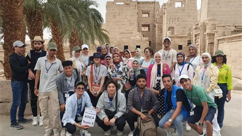 الشباب المصرى يشاركون فى فاعلية 