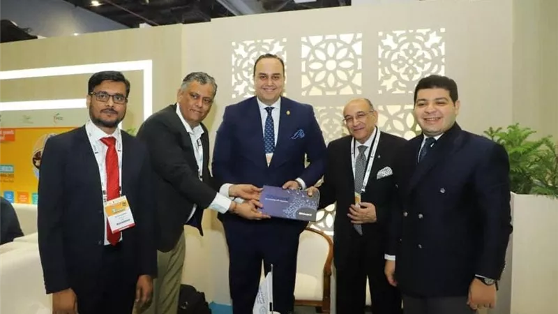 السبكي يشارك بالمؤتمر الدولي السادس لتطوير الرعاية الصحية بالهند