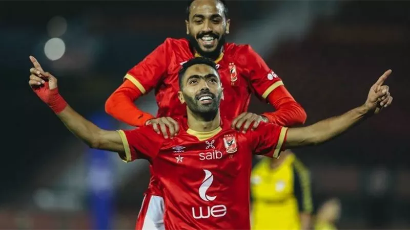 الثلاثي الشحات وكهربا وبيرسى تاو كلمة السر في مباراة الأهلي والرجاء بالمغرب