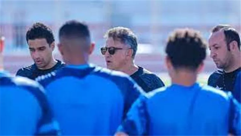 أوسيريو يعالج اخطاء دفاع الزمالك قبل مباراة السوبر