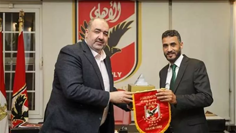 الأهلي يشكر مقاطعة عين السبع بالدار البيضاء علي حسن الاستقبال