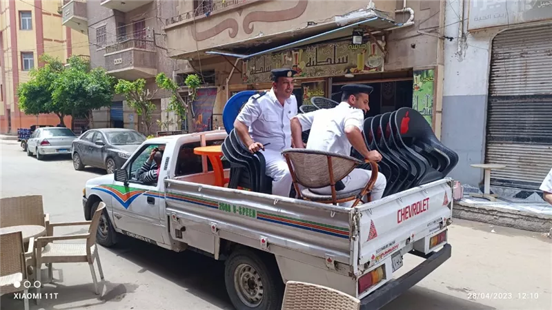 حملة مكبرة لرفع الإشغالات بمدينة دسوق في كفرالشيخ