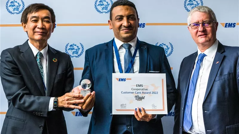 مصر تفوز بجائزة التميز من اتحاد البريد العالمي