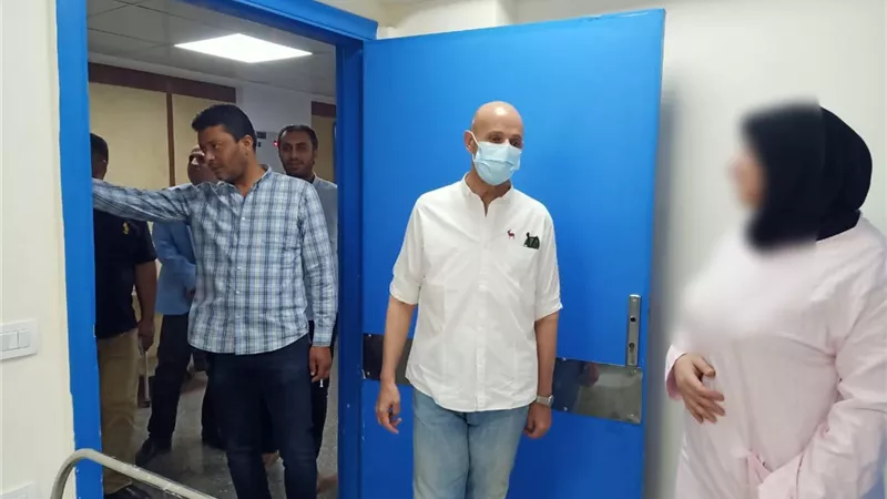مرور مفاجئ لوكيل وزارة الصحة على حميات الزقازيق