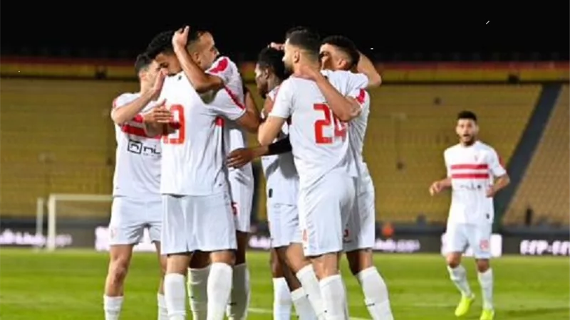الزمالك ينهي الشوط الأول بهدف في مرمي سيراميكا - شاهد