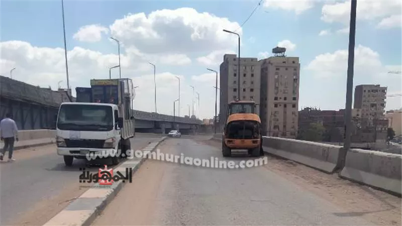 رفع82 اشغال من المنيرة الغربية وتجريد كوبري البراجيل بشمال الجيزة
