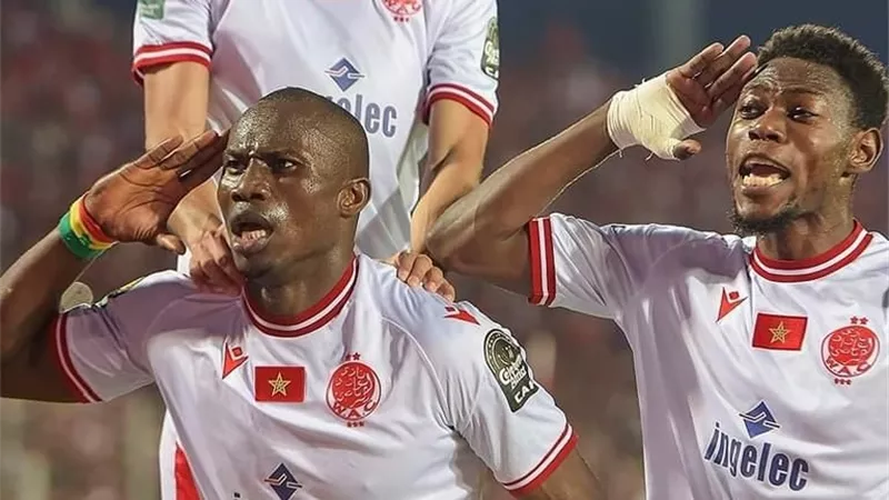 الوداد المغربي يتأهل على حساب سيمبا التنزاني بنتيجة 4/ 3