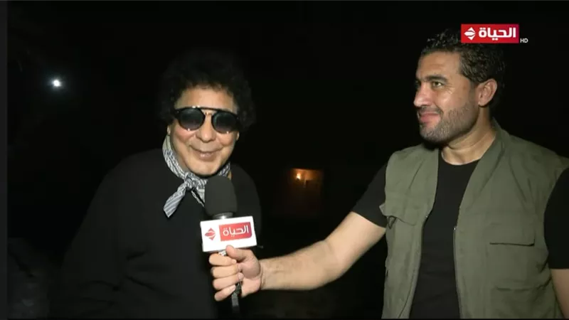 محمد منير من العريش: يارب دايمًا مصر بخير وآمنة مستقرة