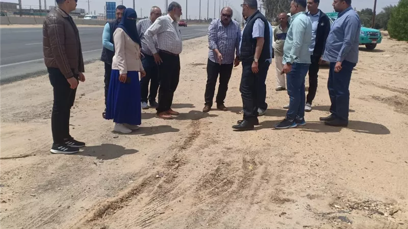 بدء أعمال مشروع تغذية مدينة اللقاحات بمياه الشرب بالإسماعيلية