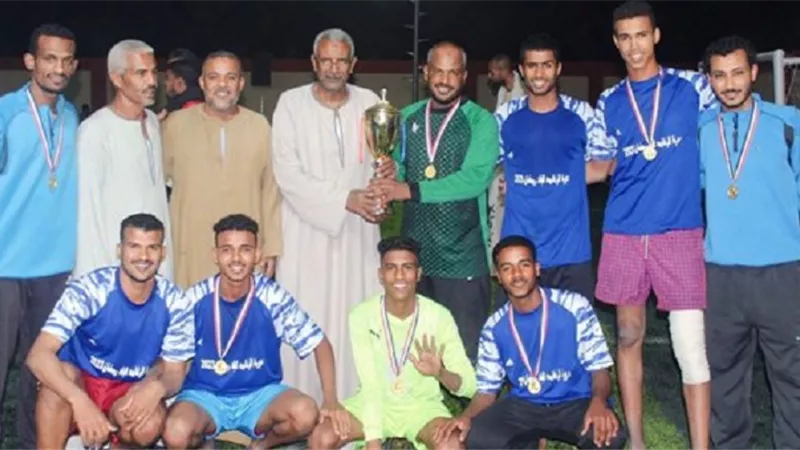 فوز فريق الرغامة البلد.. فى الدورة الكروية