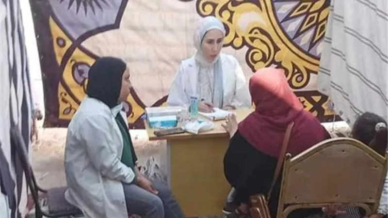 صحة شمال سيناء : الكشف على 4050 مواطنا خلال قافلة طبية بالعريش