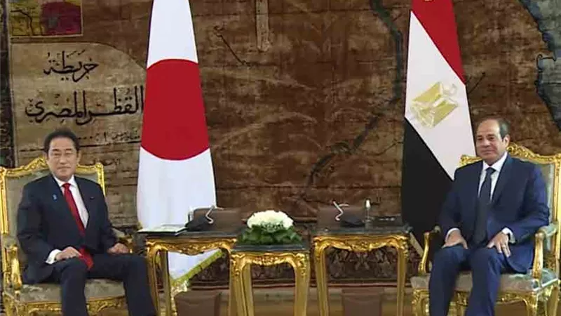 رفع العلاقات بين مصر واليابان إلى مستوى الشراكة الاستراتيجية