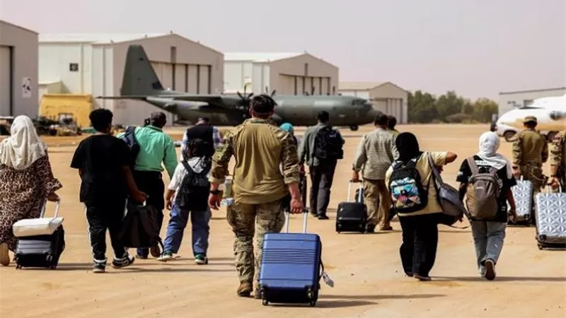 بريطانيا تنهى رحلات إجلاء رعاياها من السودان