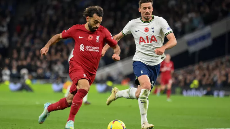 ليفربول يضرب توتنهام بهدفين في أول 5 دقائق.. فيديو