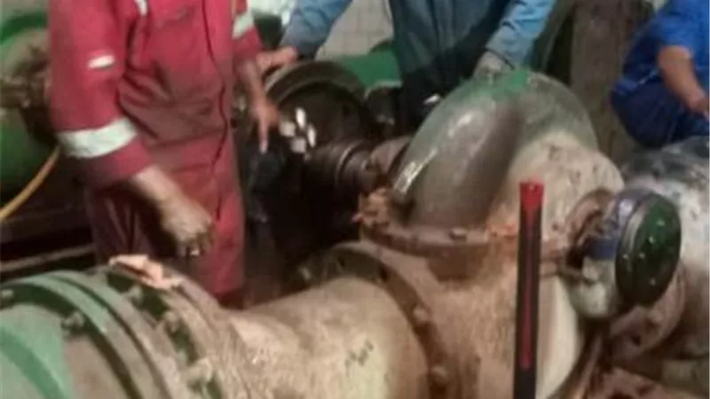 صيانة طلمبات محطات مياه القناة