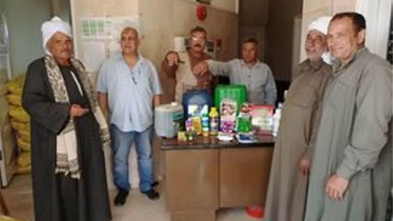 توفير بدائل المبيدات والأسمدة الكيماوية لمزارعي القنطرة شرق