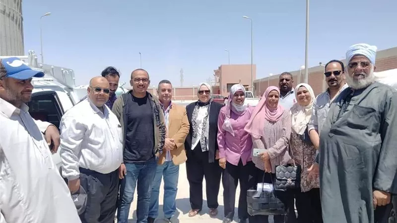 لجنة من الزراعة تتفقد محصول القمح بشرق قناة السويس