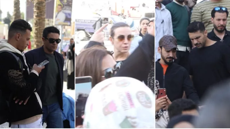 بالصور: نجوم الفن يودعون مصطفى درويش فى لحظاته الاخيرة