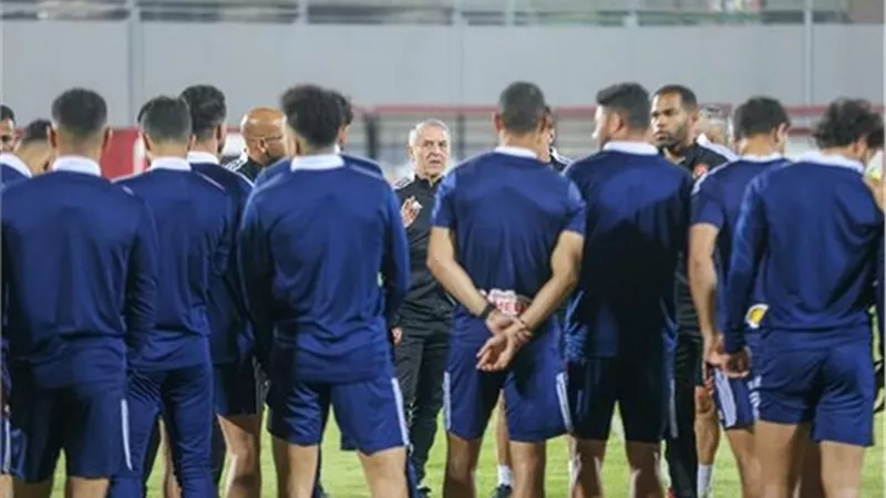 كولر يمنح لاعبي الأهلي راحة قبل مواجهة الزمالك فى السوبر