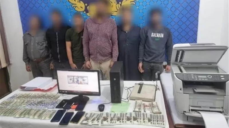 ضبط تشكيل عصابى لتقليد العملات الوطنية والأجنبية بالقاهرة