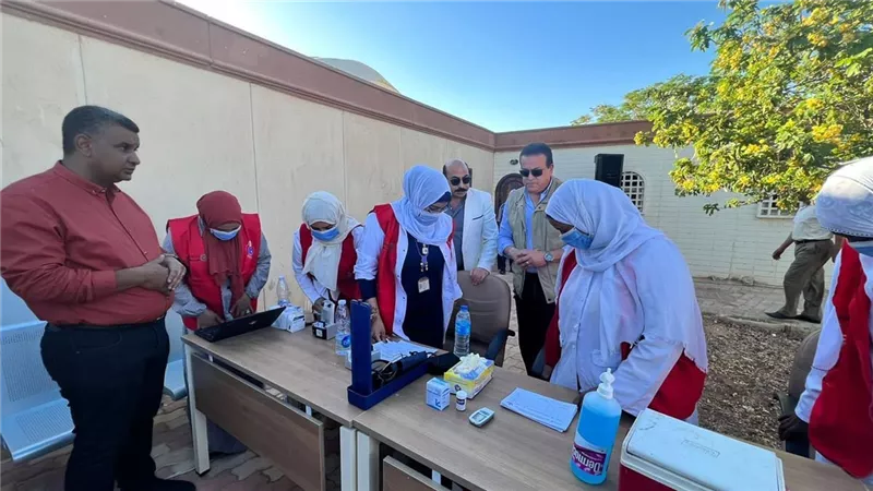 الصحة :الخدمات المقدمة في موقف كركر تضم 5 عيادات متنقلة