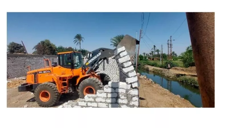 إزالة 87 حالة تعد فى 4 أيام ببى سويف