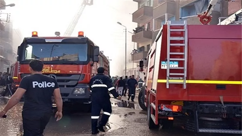 الحماية المدية تسيطر على حريق هائل بالصف