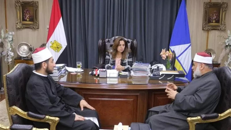 إنطلاق القافلة الدعوية لمجمع البحوث الإسلامية بدمياط