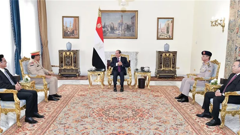 الرئيس السيسى يؤكد مساندة مصر جهود التوصل لحل سياسى في اليمن