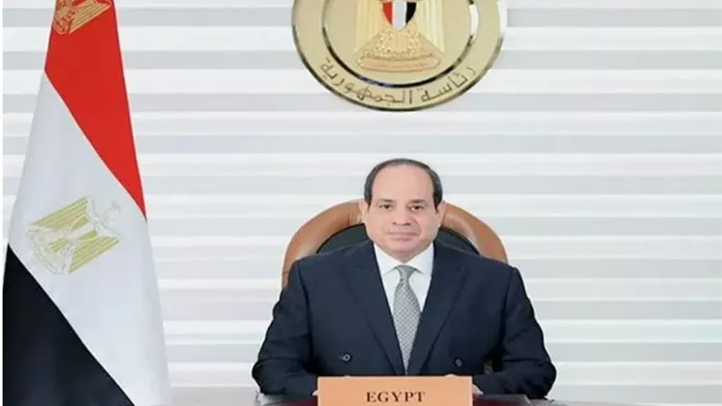 الرئيس السيسي يؤكد دعمه الكامل لمخرجات الحوار الوطني