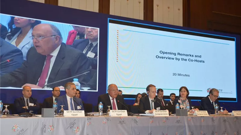 شكري: مصر تتولى الرئاسة المشتركة للمنتدى العالمي لمكافحة الإرهاب في توقيت عالمي حرج