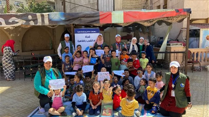 مياه القاهرة: أنشطة التوعية واستطلاع الرأي الميداني