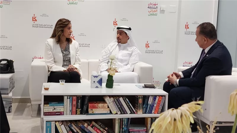 الكيلاني تلتقي رئيس هيئة الشارقة للكتاب لتوقيع بروتوكول تعاون
