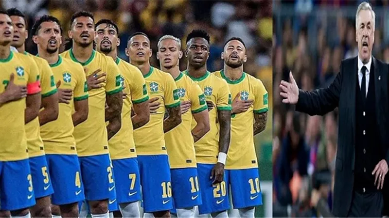 رئيس الاتحاد البرازيلي:أنشيلوتي الخيار الأول لتدريب منتخب السامبا