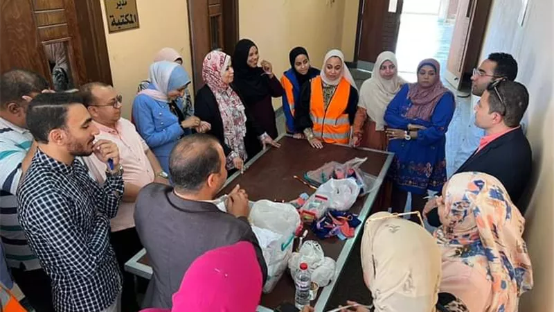 مركز خدمة الطلاب ذوي الإعاقة بجامعة سوهاج ينظم دورة تدريبية