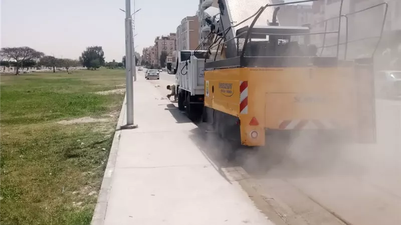 رفع ٧٣٤٩ طن قمامة من الإسماعيلية خلال الأسبوع الماضي