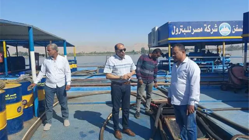 وكيل وزارة التموين بالأقصر يتفقد محطات الوقود