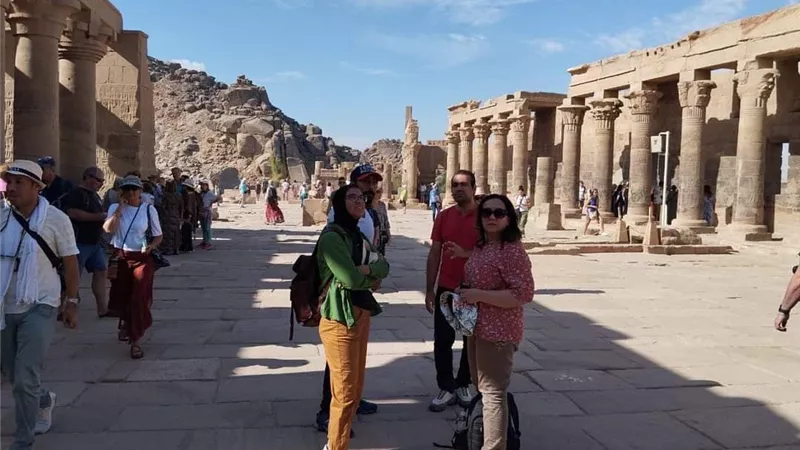 رحلة للفائزين في المسابقة السياحية 