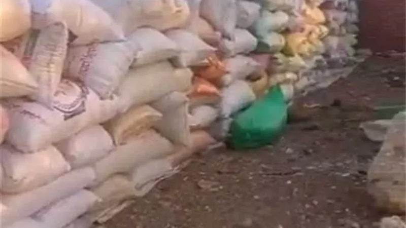 ضبط 220 طن قمح محلي قبل تهريبها للسوق السوداء بالشرقية
