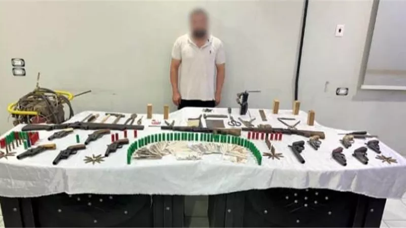 ضبط شخص أدار ورشة لتصنيع وتعديل الأسلحة النارية بأسيوط